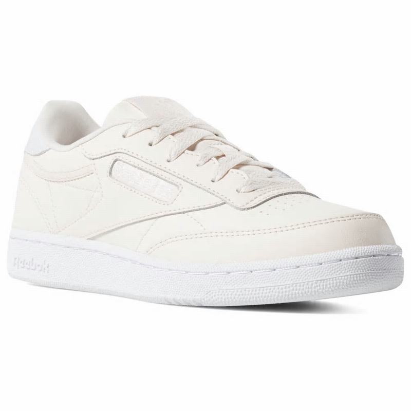 Tenisi Reebok Club C Fete Roz/Albi Romania NF9951QJ